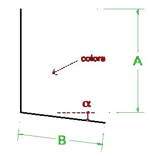 L simple with internal color