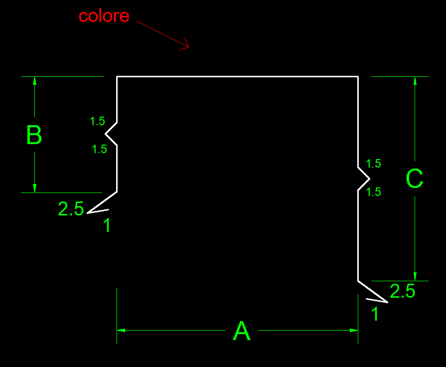 Scossalina Lamiera Preverniciata Marrone 3 Mt - Foto 10